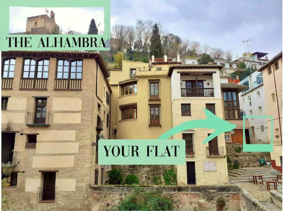 شقة Cosy Flat / Literally At The Foot Of Alhambra غرناطة المظهر الخارجي الصورة